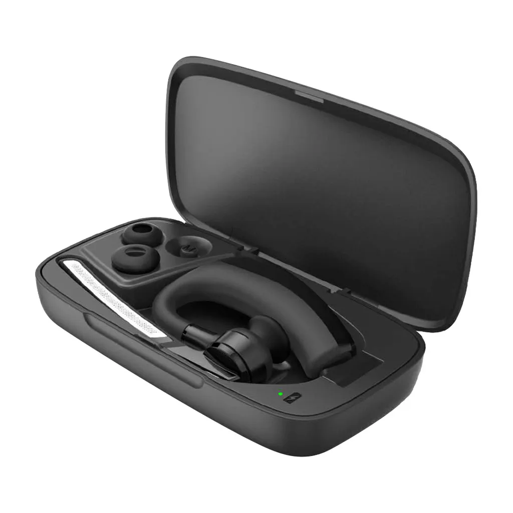 

Bluetooth V4.1 Earphone Wireless Stereo Handsfree Noise Cancelling Business Bluetooth single Headset Earbud with Microphone 5.30