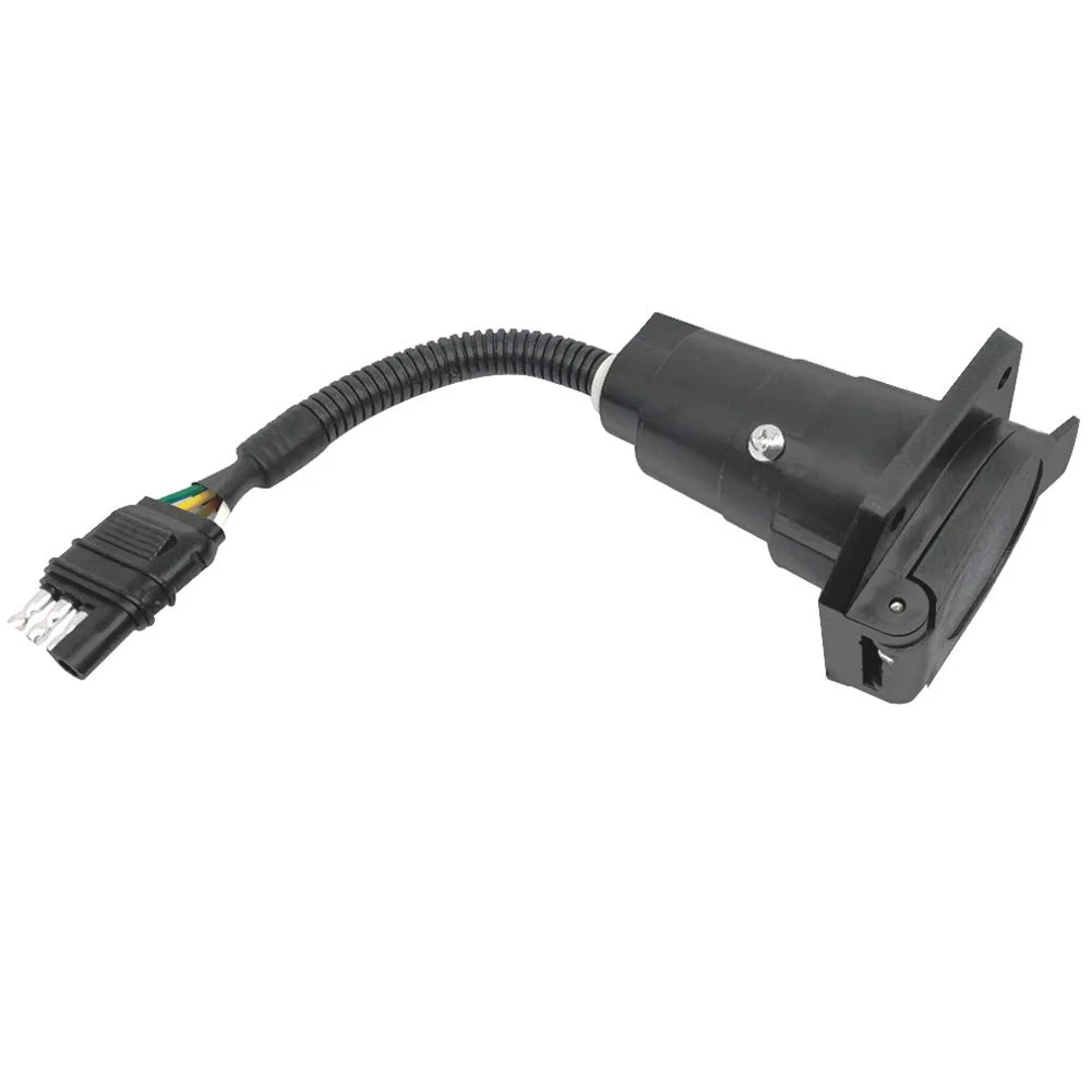 

Accessories Towbar Trailer Socket Electrical Adapter Reverse Truck Connector Wire Plug Practical Durable For Caravan 4 To 7 Way