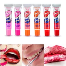 6 шт./лот, горячая новинка, Южная Корея, тинт для губ, 6 цветов, водостойкая помада для татуажа, отшелушивается, стойкий Увлажняющий блеск для губ smb