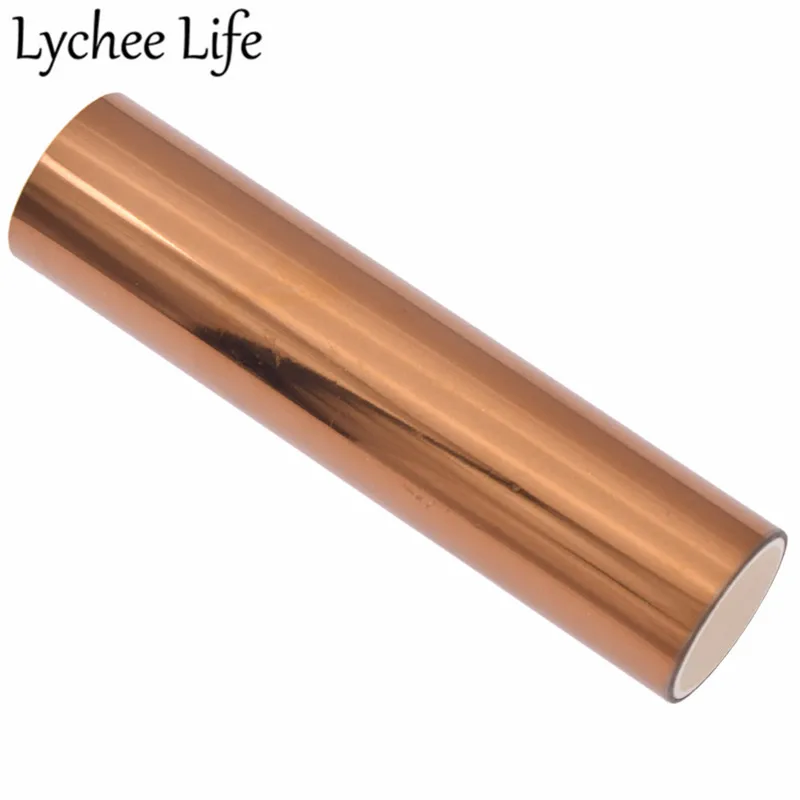 Lychee Life 5 м горячего тиснения фольги бумаги DIY алюминиевая Лазерная Фольга бумага красочная фотография деревянная визитная карточка рубашки украшения поставки