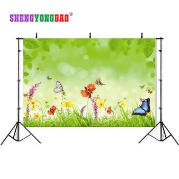 

SHENGYONGBAO Vinyl Custom Spring theme Photography Backdrops Prop Photo Studio Background QS38