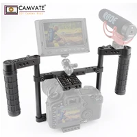 camvate dslr Rig CAMVATE DSLR קייג עבור Mark III / GH5 (Frame המלא) C1756 אביזר צילום במצלמה (4)