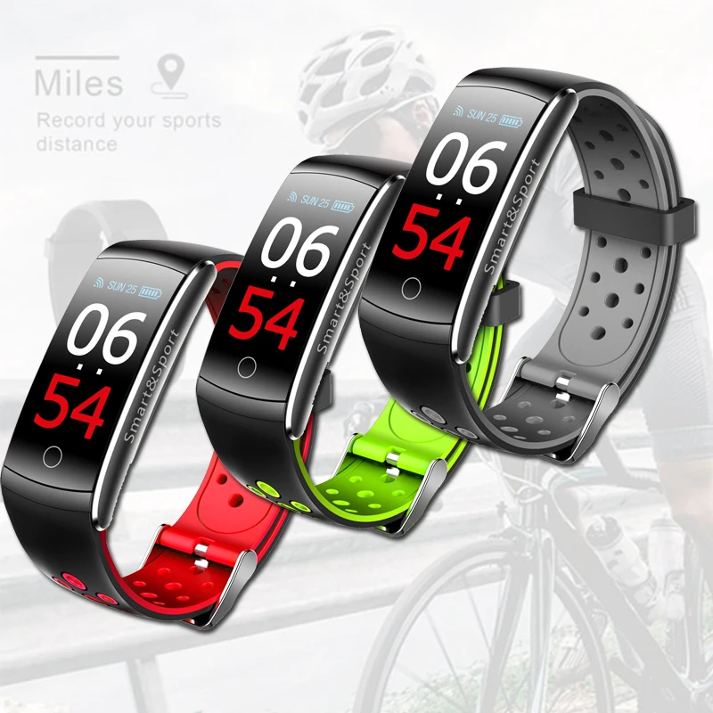 

Newest Q8S Smart Watch Waterproof Heart Rate Blood Pressure Fitness Sport Bracelet