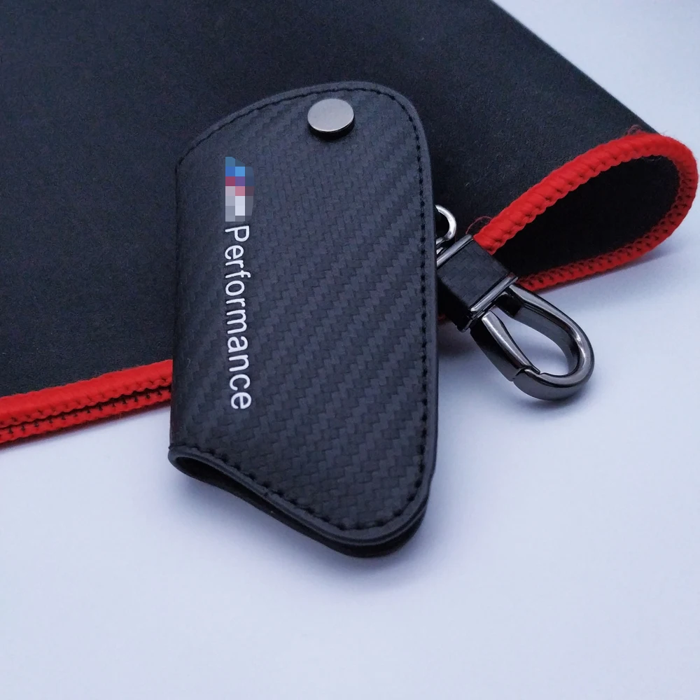 

Car Key case Genuine leather performance Emblem for bmw X3 E39 E60 E61 F10 F07 M5 E63 F30 F20 F15 F16 E91 E64 F12 F13 M6 Key bag