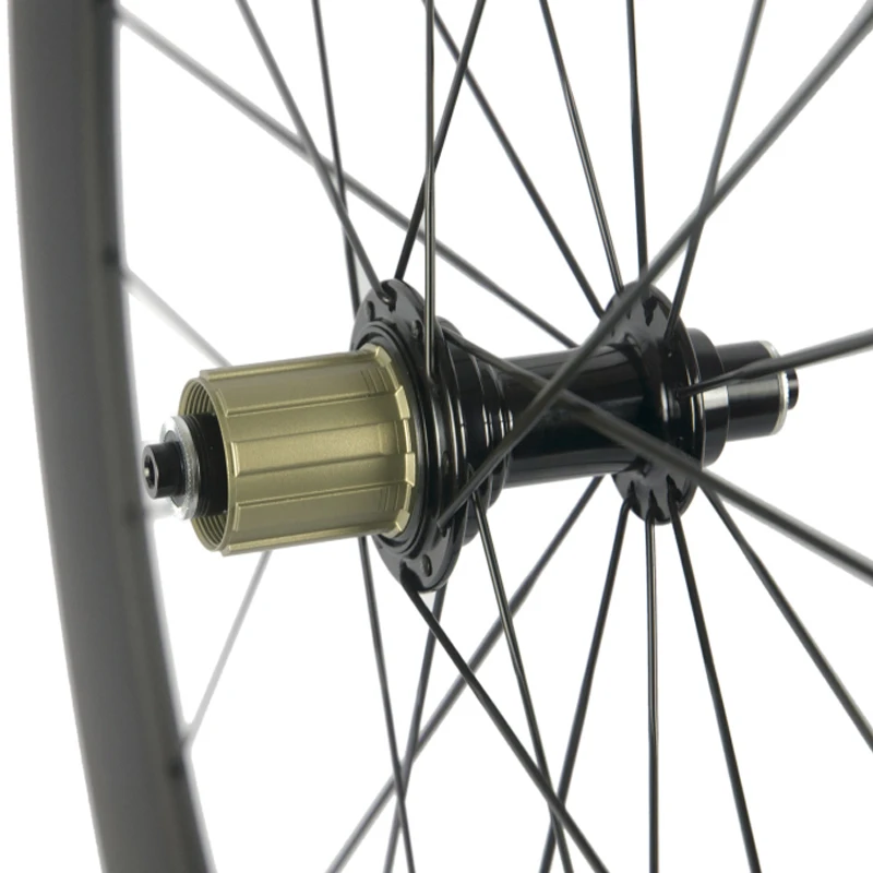 700C 60mm Clincher Road Bike Carbon Wheels 23mm Width Bicycle Wheelset Basalt Braking Surface Powerway R13 hub CN Spoke Wheel