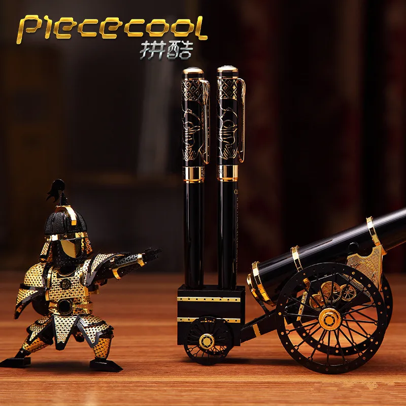 Piececool models 3D Metal Nano Puzzle Artilleryman Style Model Kits DIY 3D Laser Cutting Models Jigsaw Toys for adults 6