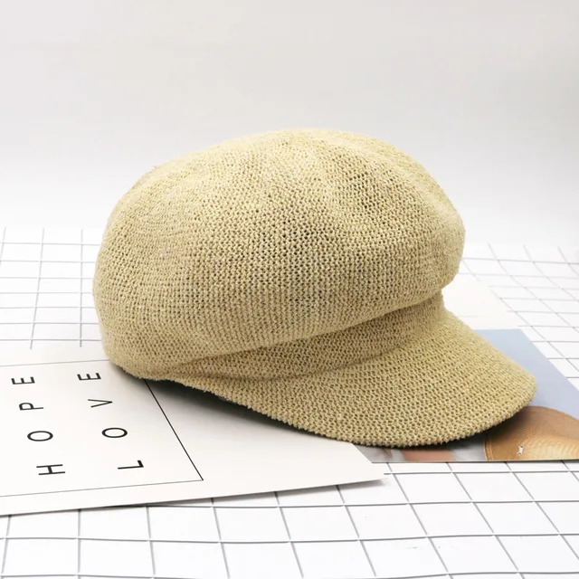 YWMQFUR New style solid color summer berets for women high quality