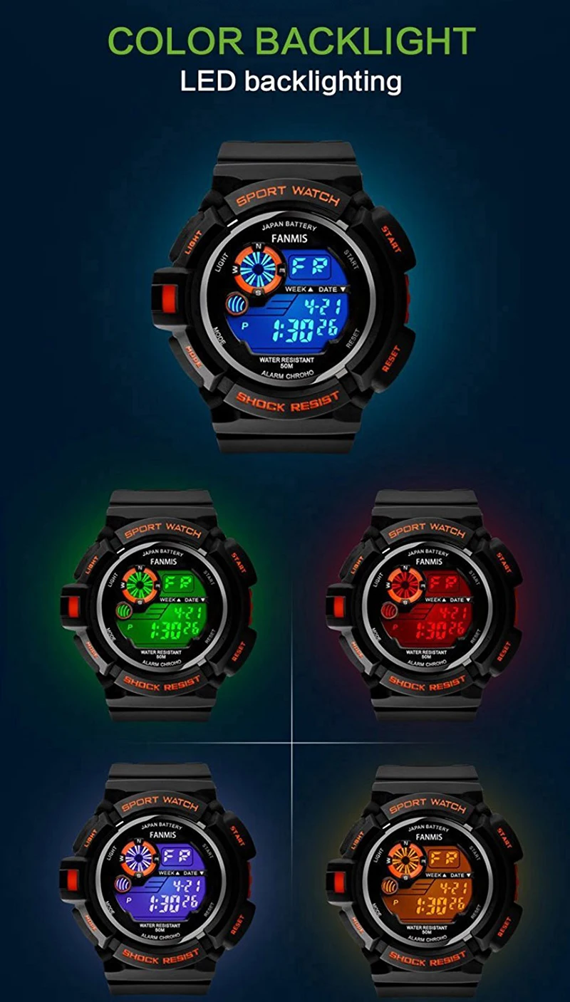 fanmis s shock watch