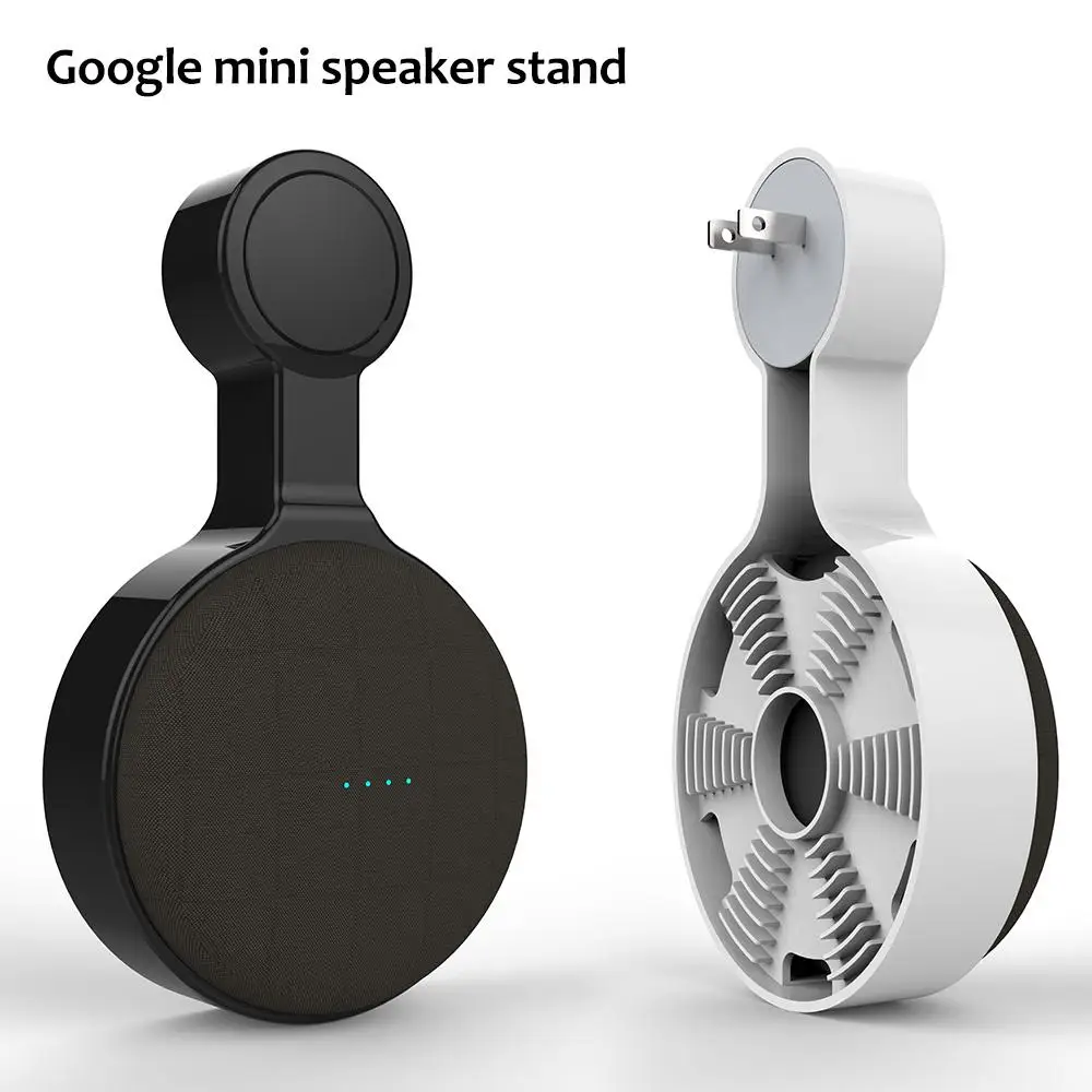 

Outlet Wall Mount Hanger Stand for Google Home Mini Voice Assistant US Plug Home Kitchen Bathroom Bedroom Speaker Holder