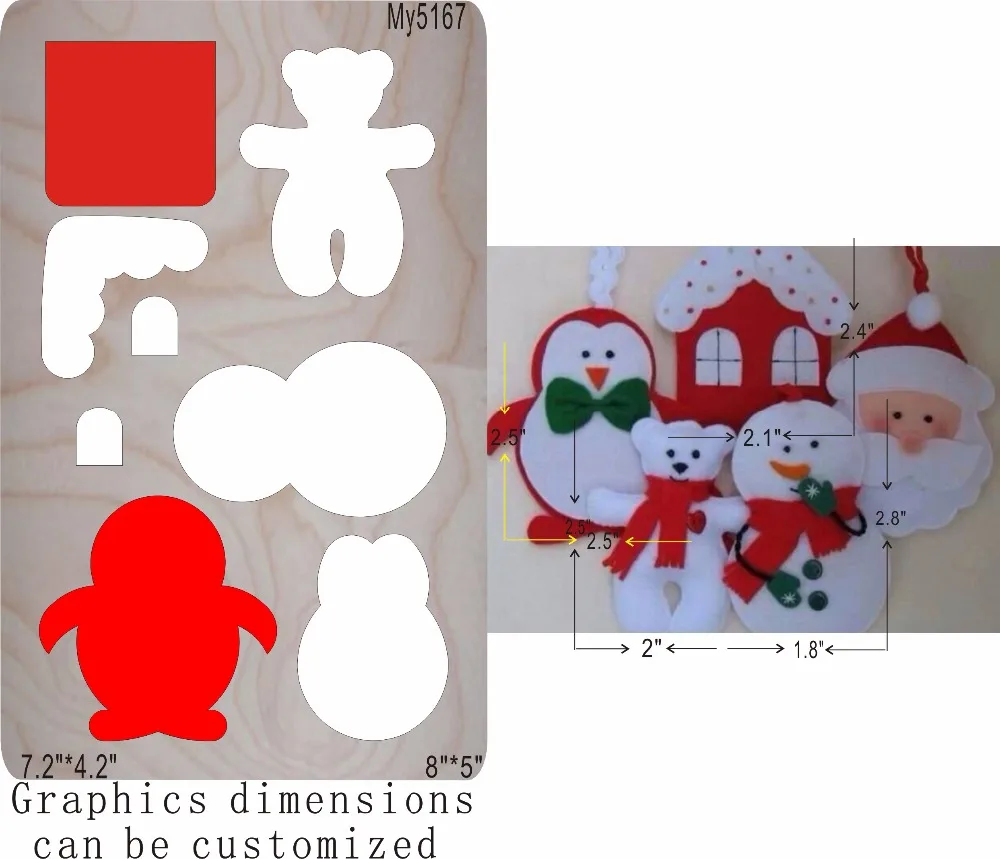 

Snowman doll wood moulds die cut accessories wooden die Regola Acciaio Die Misura MY muyu