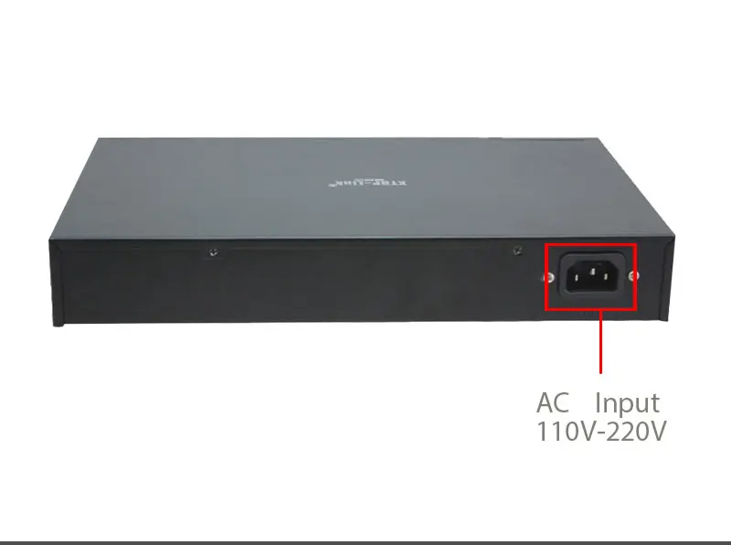 HY01 10/100 Мбит/с коммутатор POE Switch, 8 портов IEEE802.3af/на 50V3A 150 W Мощность питания для 1080 P HD IP Камера ONVIF сетевой видеорегистратор охранная система