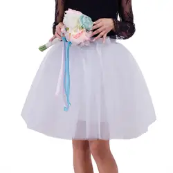 Юбки женские высокого качества плиссированная газовая Короткая юбка для взрослых юбка-пачка для танцев 2019 Новое поступление Faldas Mujer юбка