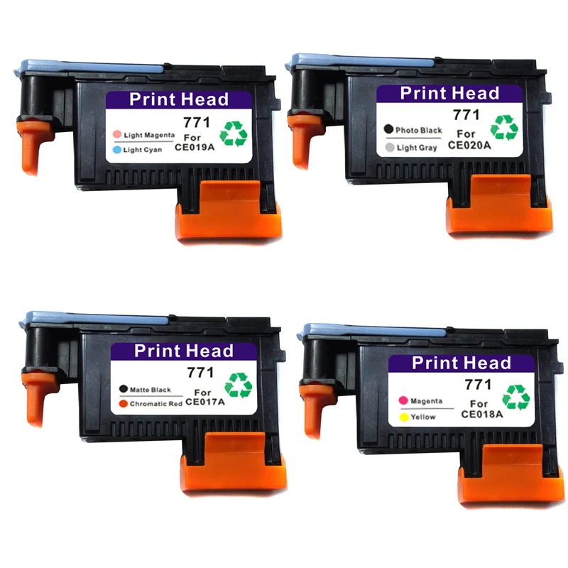 

vilaxh 771 Print Head Replacement For HP 771 For Designjet Z6200 Printhead CE017A CE018A CE019A CE020A