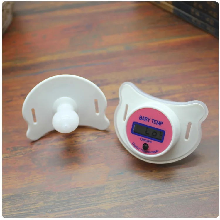 

Baby Nipple Thermometer Medical Silicone Pacifier LCD Digital Children's Temperature Thermometer Health Convenient Safety Care