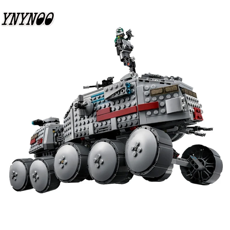 

YNYNOO 05031 933Pcs Star Clone Turbo Tank 75151 Building Blocks Compatible 75151 STAR PLAN Toy 05031 Boys Toys Gift wars
