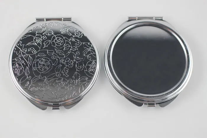 Компактное металлическое складное зеркало для макияжа 40 шт./лот|compact makeup mirror|makeup