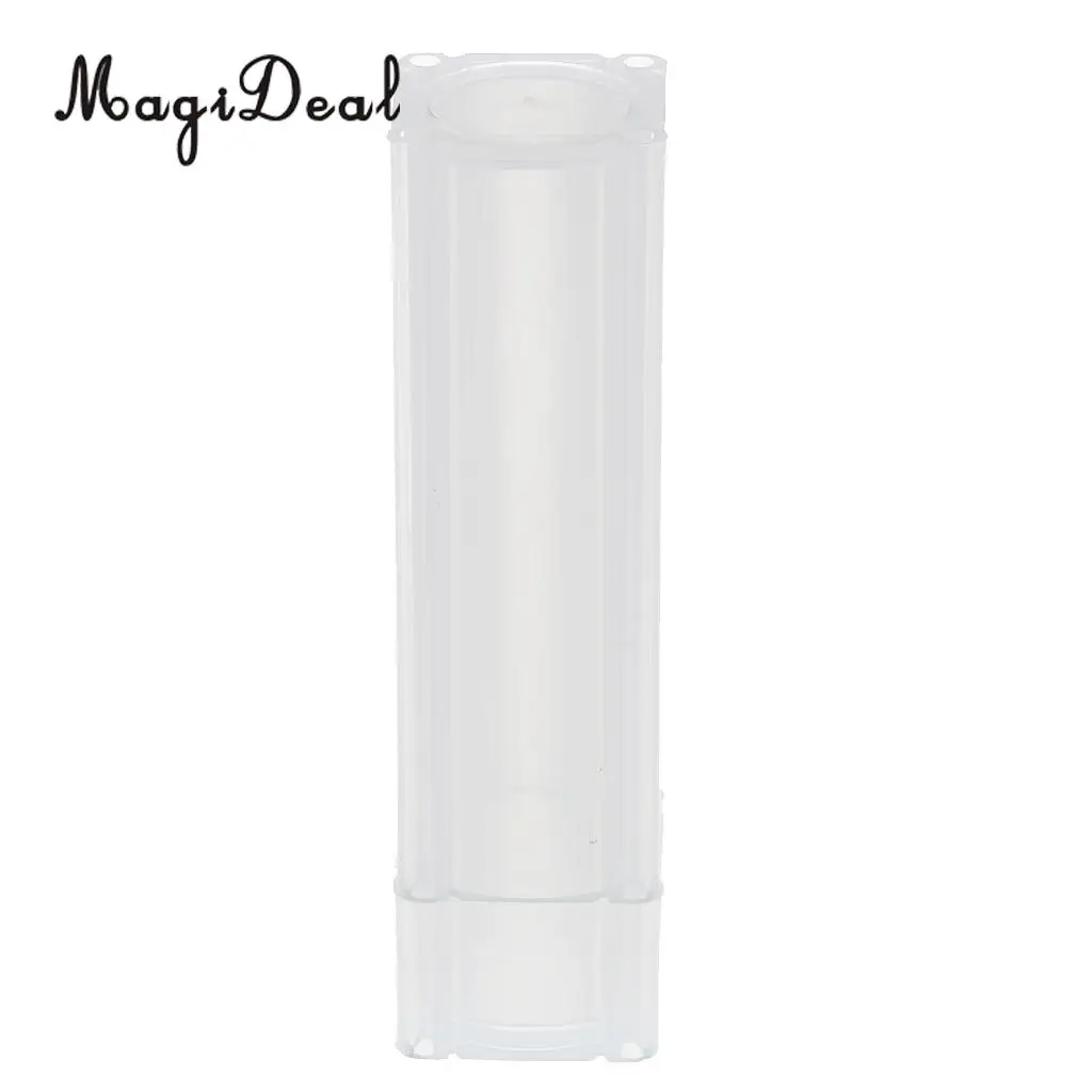 Plastic Coins Collections Tube Capsule Box Holder Case Storage 19mm Coin Box Accessories