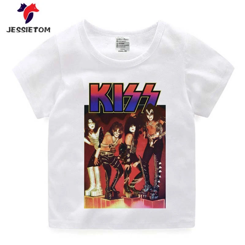 Rock Band Kiss Glam Metal Hard Music Group Alive '75 T Shirt For