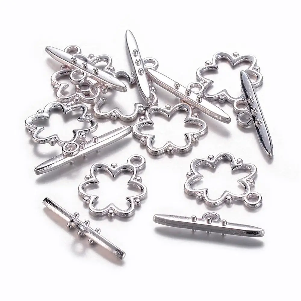 

Alloy Toggle Clasps, Nickel Free, Lead Free and Cadmium Free, Red Copper, Toggle: 19x15x1.5mm, hole: 2mm. Tbars: 24x6x4mm,