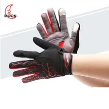 MOON зимний теплый для катания на лыжах Перчатки Очистка/диоксид кремния противоскользящая ткань мягкие перчатки для верховой езды Спорт на открытом воздухе для верховой езды с подогревом Перчатки a90