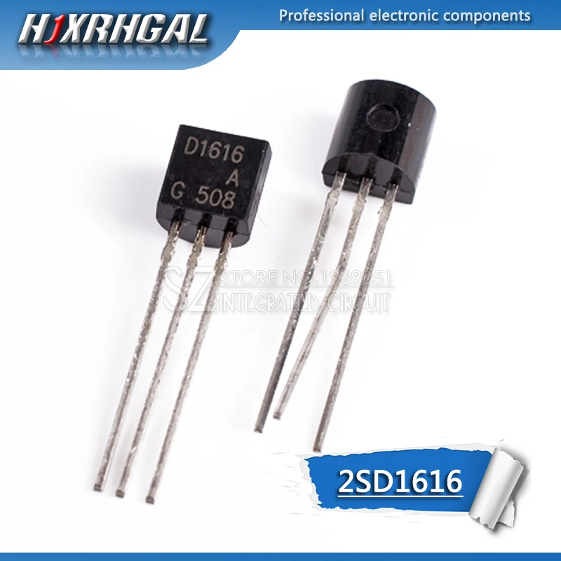 20PCS 2SD1616 TO 92 D1616 TO92 D161A 2SD1616A Transistor HJXRHGAL ...
