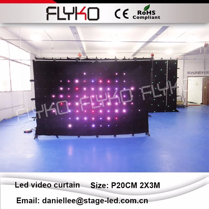 LED video curtain 022