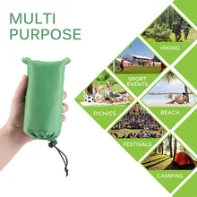 Портативный ультра тонкий складной подстилка для кемпинга компактное одеяло Кемпинг водоустойчивое одеяло коврик для отдыха на природе песок свободный пляжный коврик