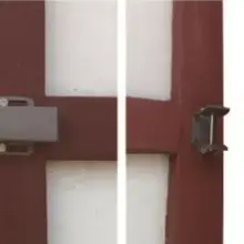 LPSECURITY Открытый Автоматический замок электрических ворот защелка для 12VDC распашных ворот