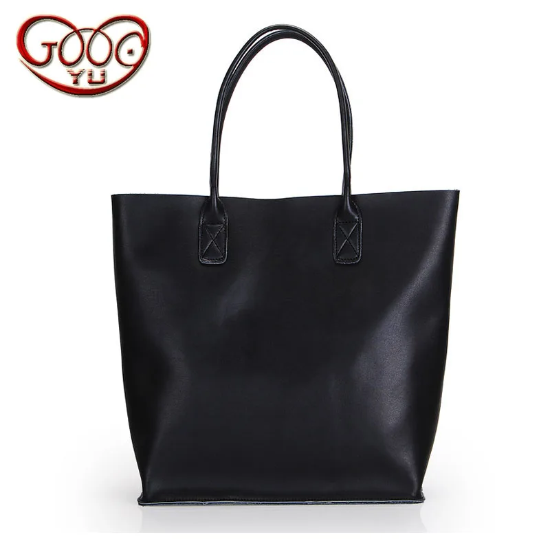 

New style European and American style shoulder portable large capacity bucket bag selling leather women's bales