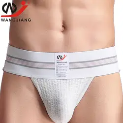 WJ jockstrap стринги для геев мужские стринги пикантные для мужчин нижнее бельё для девочек открытым стринги и стринги хлопок гей Танга hombre