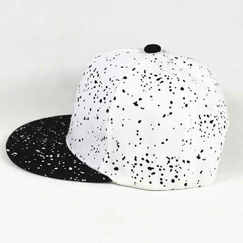 Kid Baseball Cap Snowflakes Graffiti Outdoor Sports Snapback Children Dance Hat Adjustable Summer Sun Dome Caps Casquette (11)