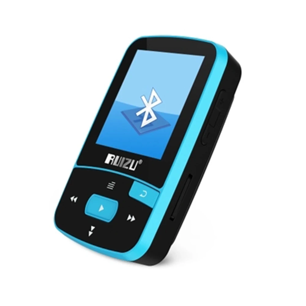 Ruizu X50 спортивный мини Bluetooth Mp3 плеер Музыкальный Аудио Mp 3 с радио цифровой Hi Fi