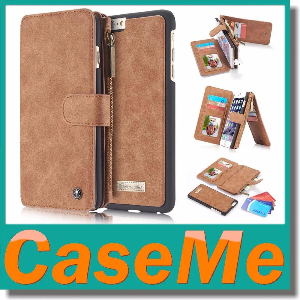 CaseMe Stand Wallet Phone Case Leather For Samsung Galaxy S6 edge Plus S7 |