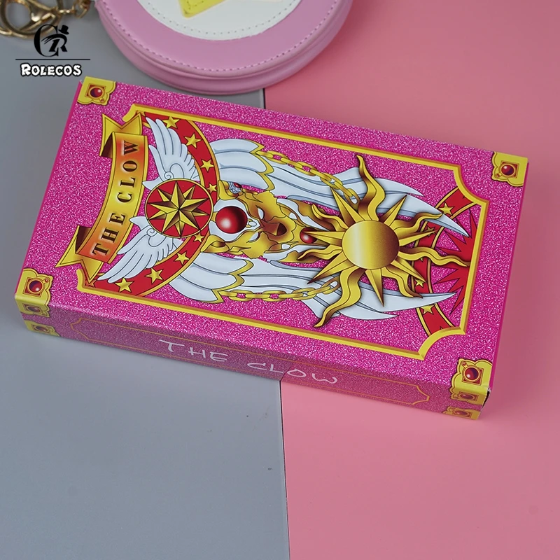 ROLECOS Cardcaptor Sakura cosplay Clow Card прозрачная карта аксессуары для косплея 54 листов полный