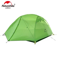 Naturehike estrela rio acampamento tenda atualizado ultraleve 2 pessoa 4 temporada tenda com esteira livre NH17T012-T(China)