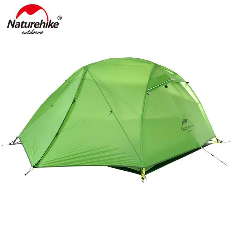 Naturehike في ستار نهر التخييم خيمة ترقية خفيفة 2 شخص 4 الموسم خيمة مع شحن حصيرة NH17T012-T