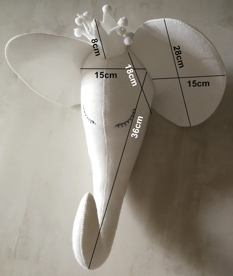 size crown elephant