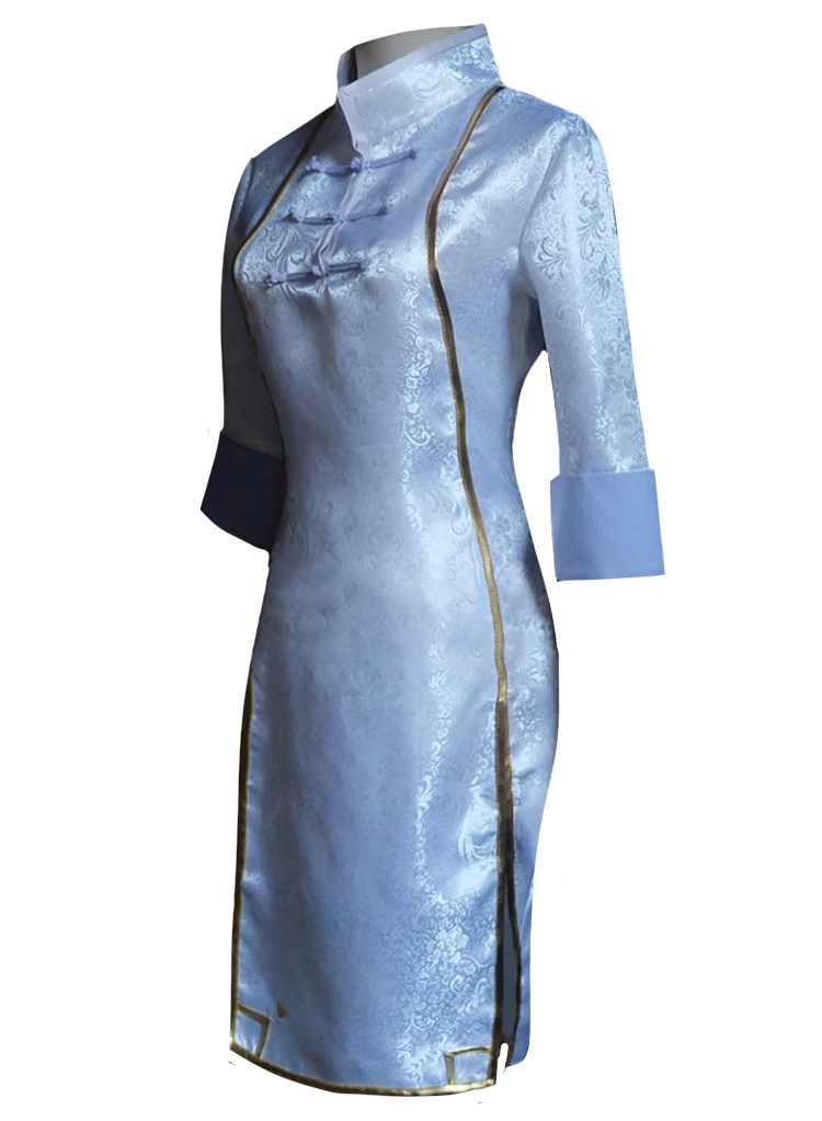 Gintama Kouka Kagura Custom Cheongsam униформы Ципао Косплей Костюм| |