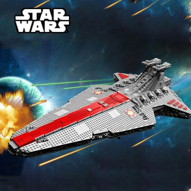

LEPIN 05077 6125PCS Star Wars The Ucs ST04 Set Republic Cruiser Building Blocks Bricks Toys Compatible With Legoings Star Wars