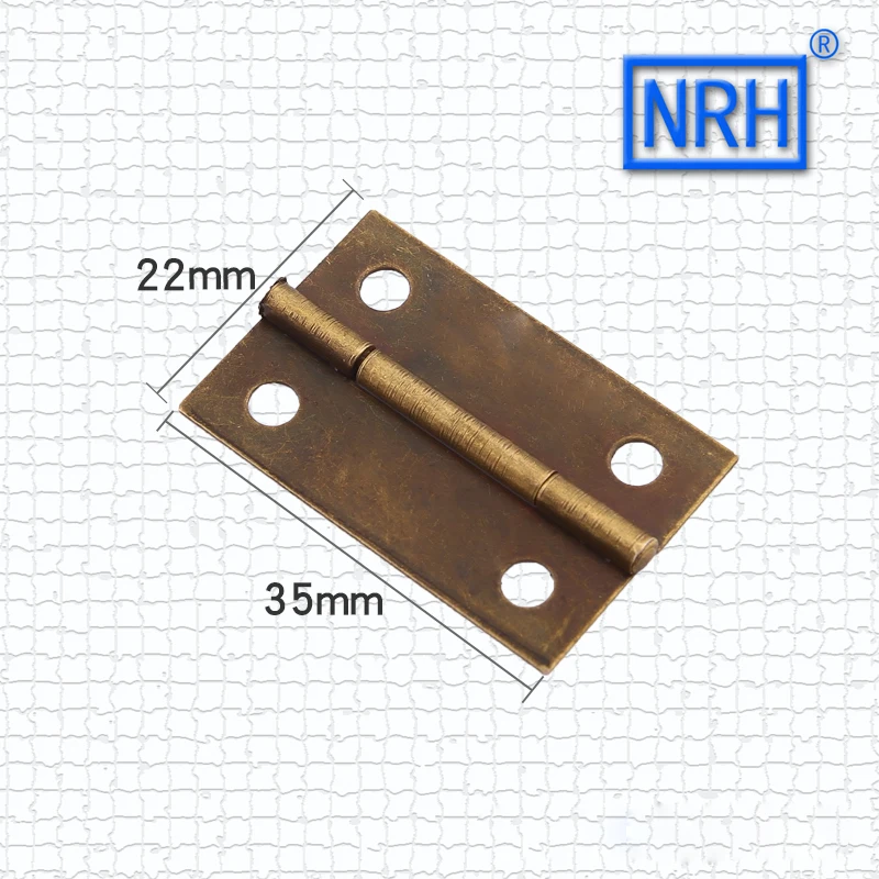 Furniture Hardware Antique Solid Brass Hinge Classical