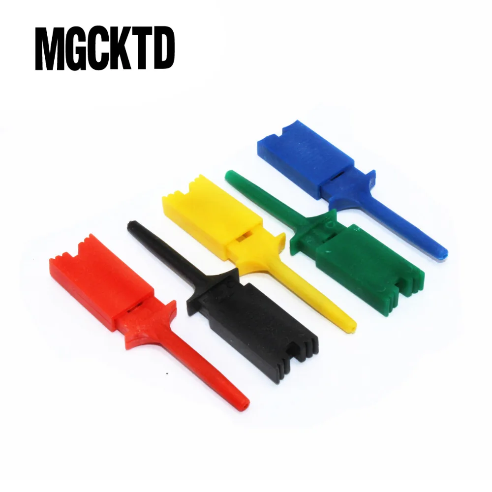 5PCS Hooks Test Clips for Logic Analyzers Logic Test Clip 5 Colors