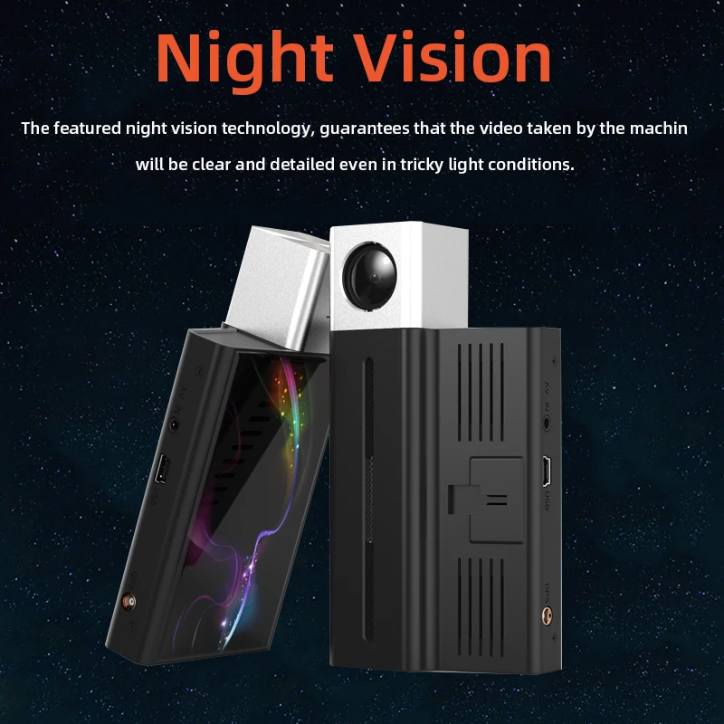 Bluavido 3G Car DVR GPS Logger FHD 1080P WDR Night Vision auto video recorder with rear camera regi