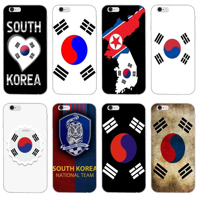 

South Korea flag banner For Huawei Honor 10 9 Lite 8 8C 8X 7C 7X 7A 6C pro 6 Play 6X 6A 5A LYO-L21 V8 V10 case Soft phone cover
