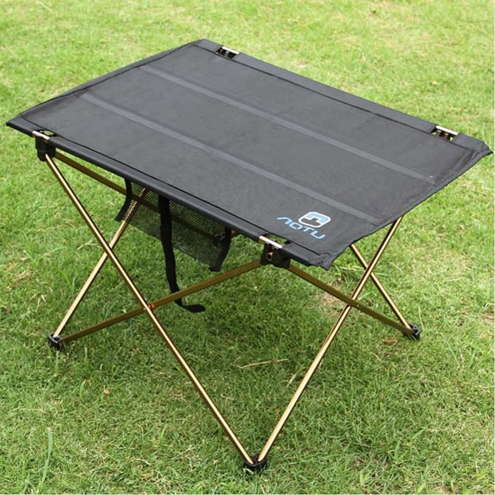 

Outdoor Folding Table Camping 7075 Aluminium Alloy Picnic Table Waterproof Ultra-light Folding Table Desk For Picnic Home AT6728