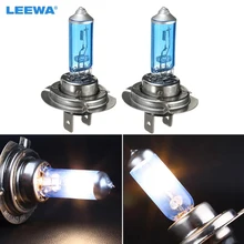 LEEWA 100 шт. H7 55 W/100 W 12 V Супер белый противотуманки HalogenBulb лампа фары автомобиля автомобильные лампы для передних фар# CA2029