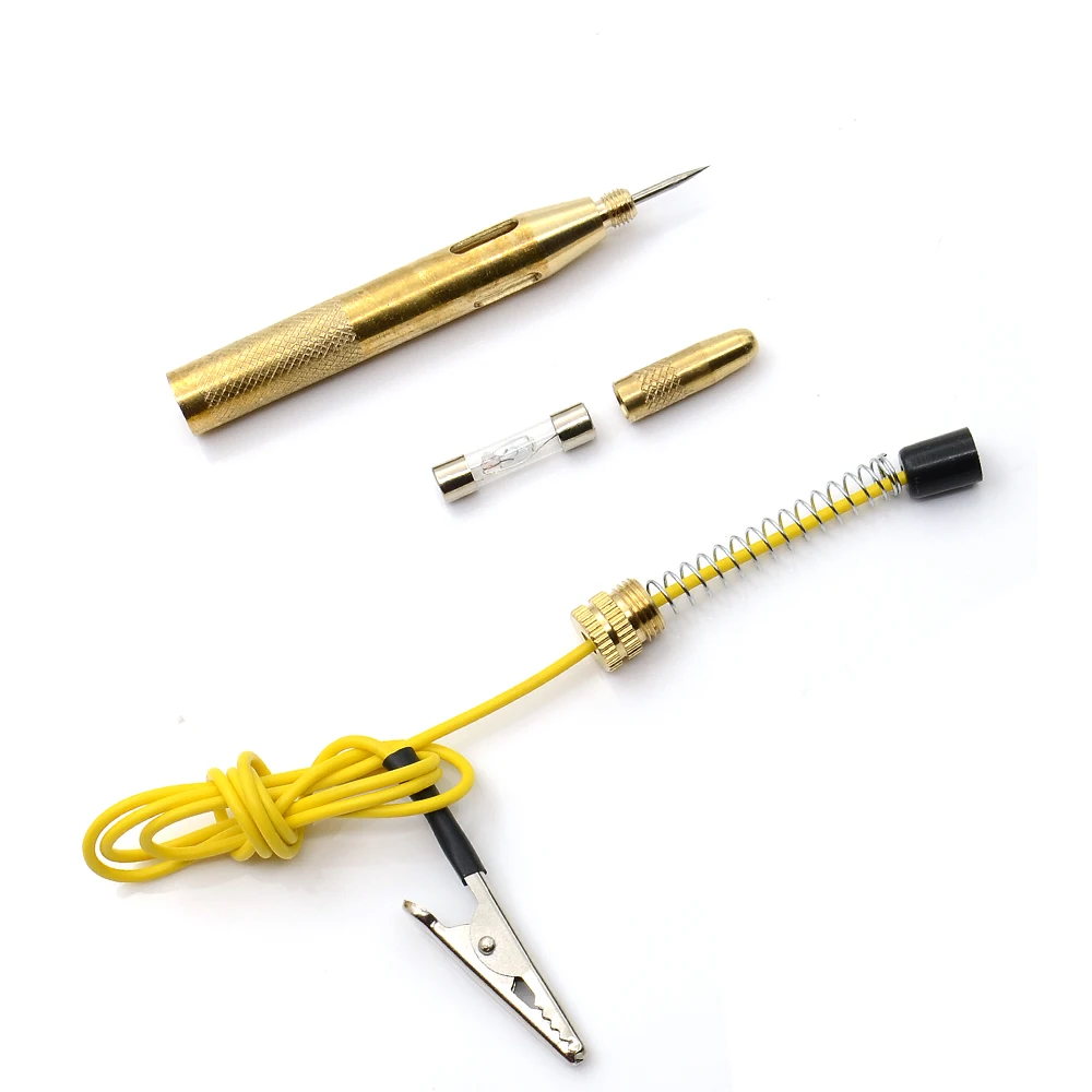 DC 6V 12V 24V Probe Light System Test Lamp Auto Car Light Circuit Tester Voltage Test Pen