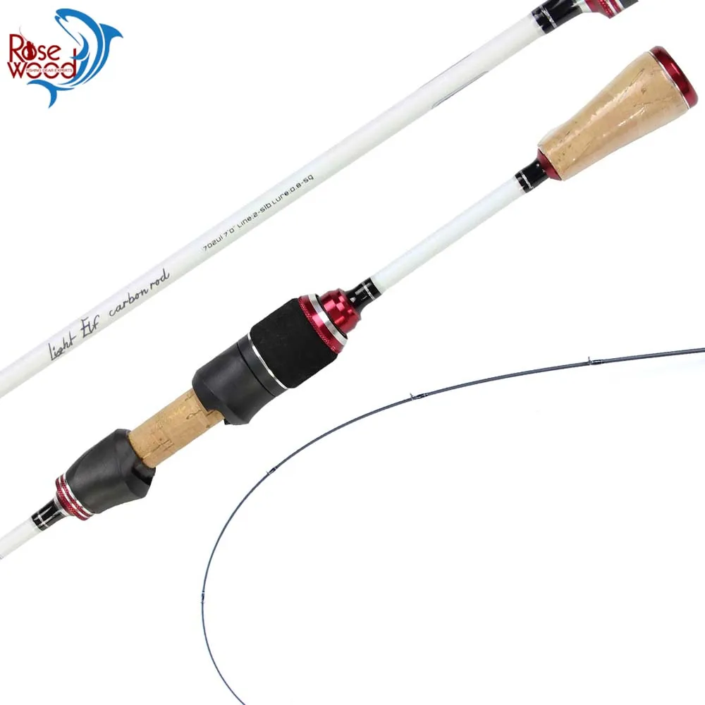 ROSEWOOD 2.1m 7' Light ELF Carbon Spinning Fishing Rod
