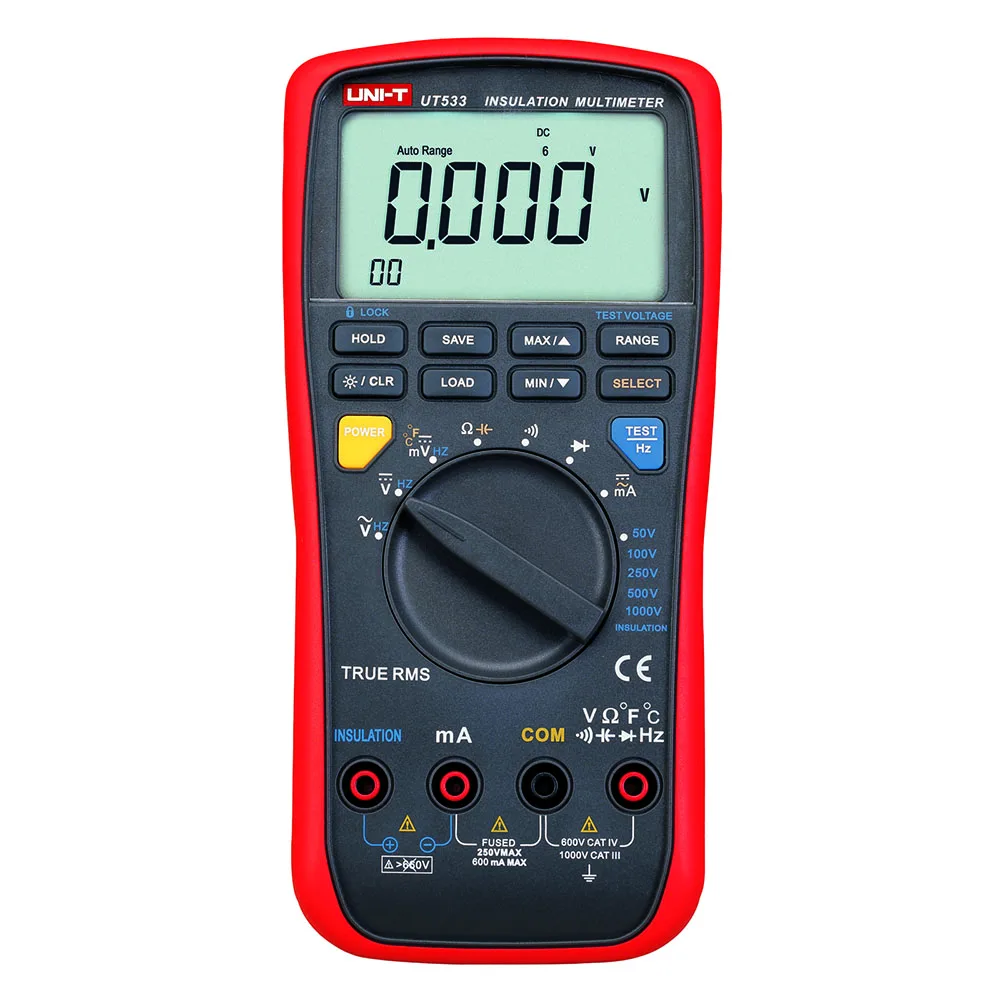 

UT533 Insulation Resistance Multimeter