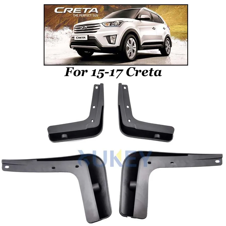 Брызговики для Hyundai Creta ix25 2015 2016 2017|car mud flaps|splash guardmud flaps |