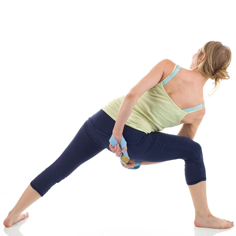 Женский эластичный ремень для йоги ремень прочный упражнения тренажерный зал тренировки веревка фитнес ремень на талию